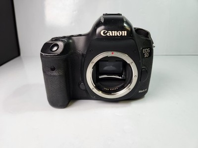 Canon EOS 5D Mark III 22.3MP Digital SLR Camera Body Black For Parts No Power