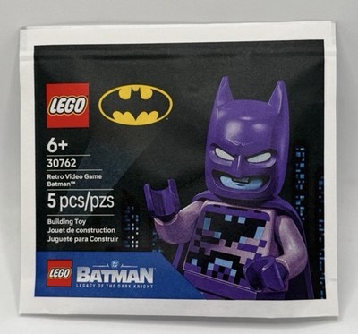 Lego 30762  Retro Video Game Pixel Purple Batman Minifigure Figure IN HAND