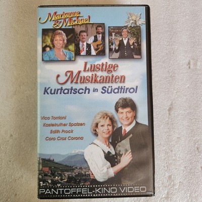Marianne & Michael Lustige Musikanten Kurtatsch in Südtirol VHS Tape 2000 German