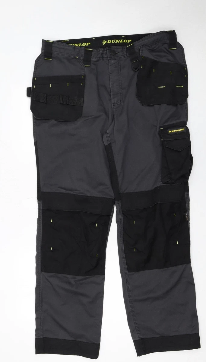 Pantalon Homme Dunlop Bleu - Taille 34 / Longueur 28 - Polyester - Occasion Bon état