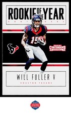 2016 Panini Contenders #5 Will Fuller V Rookie of the Year Contenders