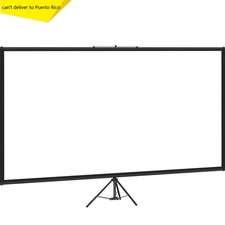 Portable Projector Screen with Tripod Stand, 100inch 16:9 4K HD