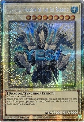 Trishula, Dragon of the Ice Barrier - RA05-EN101 - Starlight Rare - 1st Edition