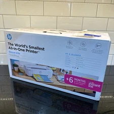 New | HP DeskJet 3752 Smallest All-in-One Printer Wireless Print | Scan | Copy