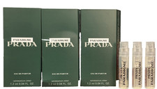 3x PARADIGME By PRADA for MEN 0.04oz / 1.2ml ea EDP SPRAY SAMPLES NEW