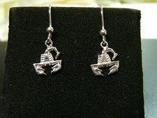Escorpio Pendientes En Plata 925 Milésimas SCORPION EARRINGS Sterling Silver