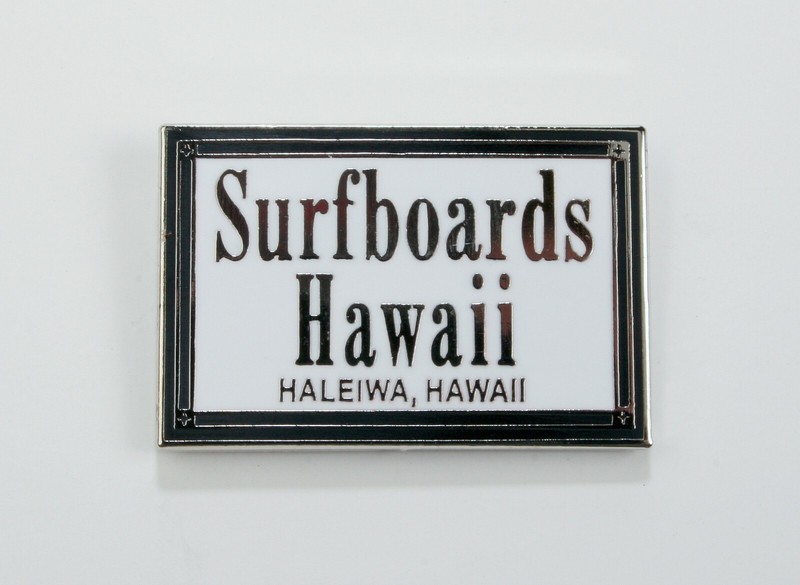 1 FREE Classic Surf Logo Surfboards Hawaii enamel pins, vintage surfing