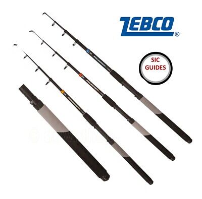 Zebco Telecast T40 T60 T300 All Species Telescopic Fishing Rod FAST TRACKED  POST