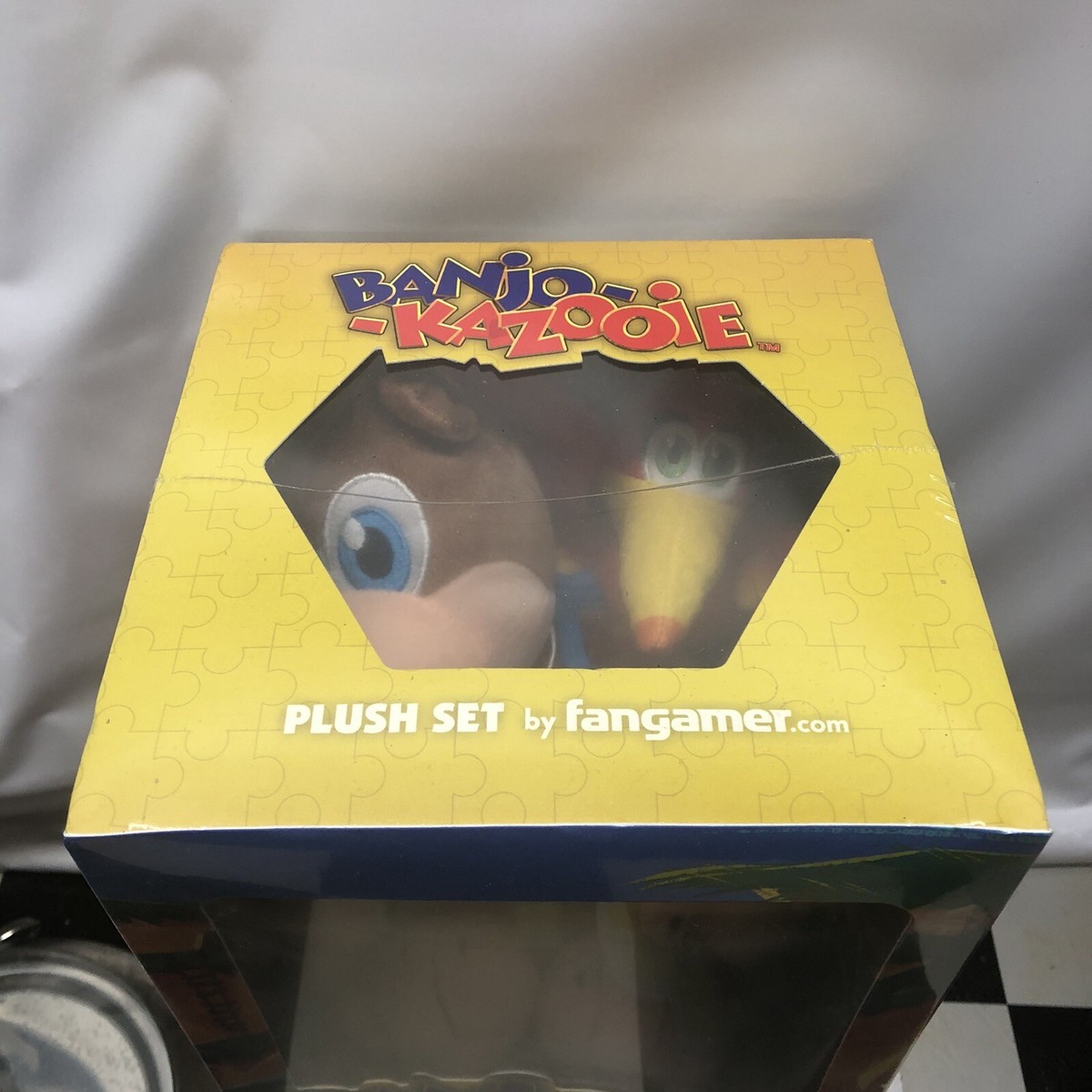 Rareware Banjo Kazooie Collectible Plush Set Fangamer NO Rareware Banjo Kazooie Collectible Plush Set Fangamer NO