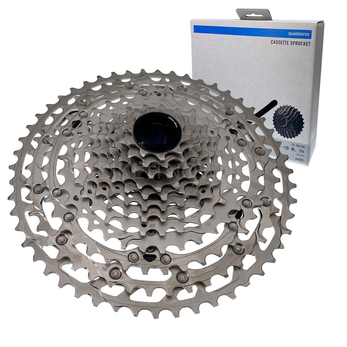 DEORE CS-M6100 12速カセット NEW Shimano Deore CS-M6100-12 Speed 10-51t Wide Range Bike