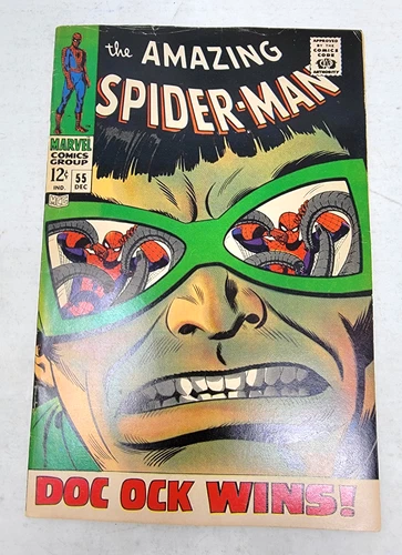 AMAZING SPIDER-MAN #55 1967 Marvel Doctor Octopus Appearance  6.5