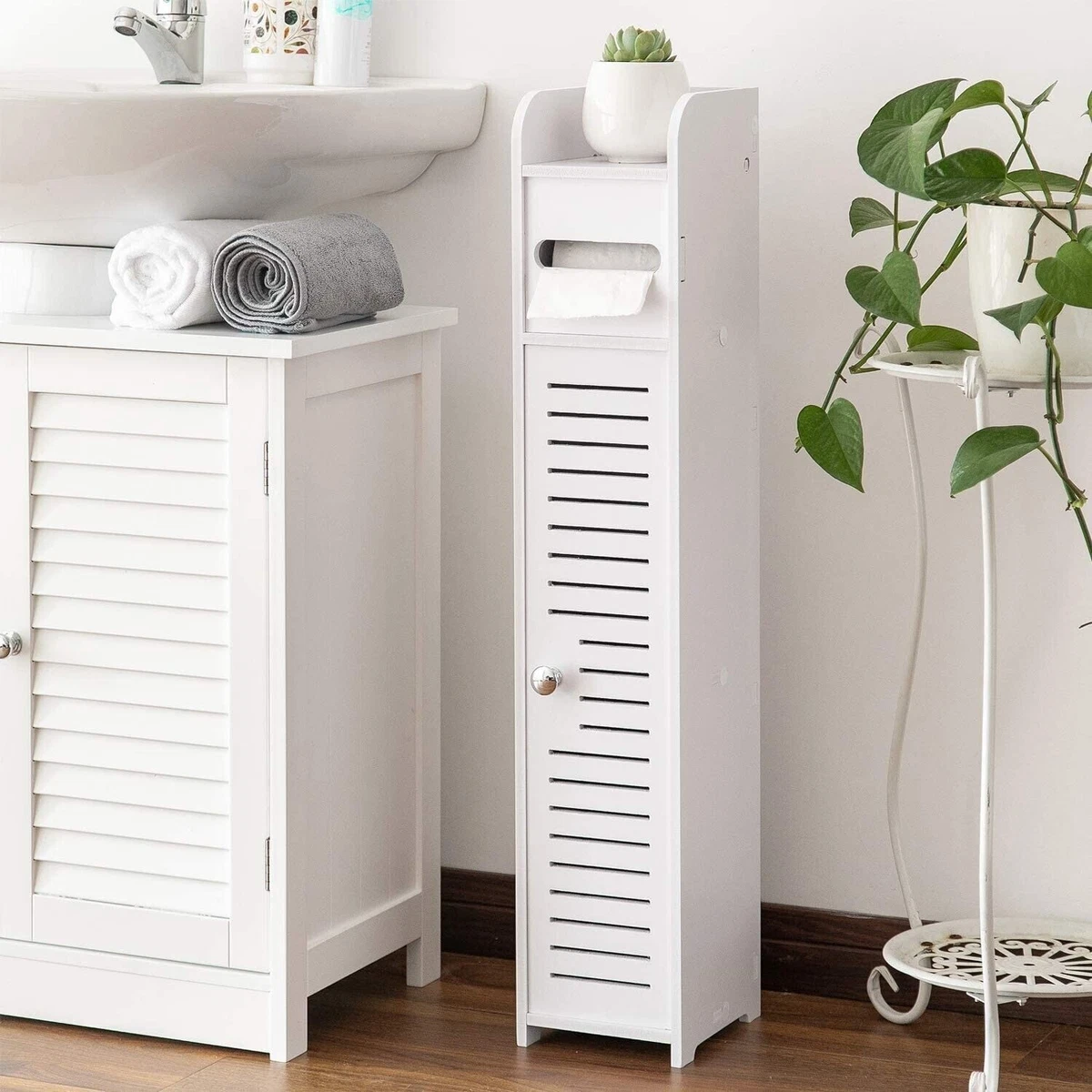 Small toilet paper cabinet deals