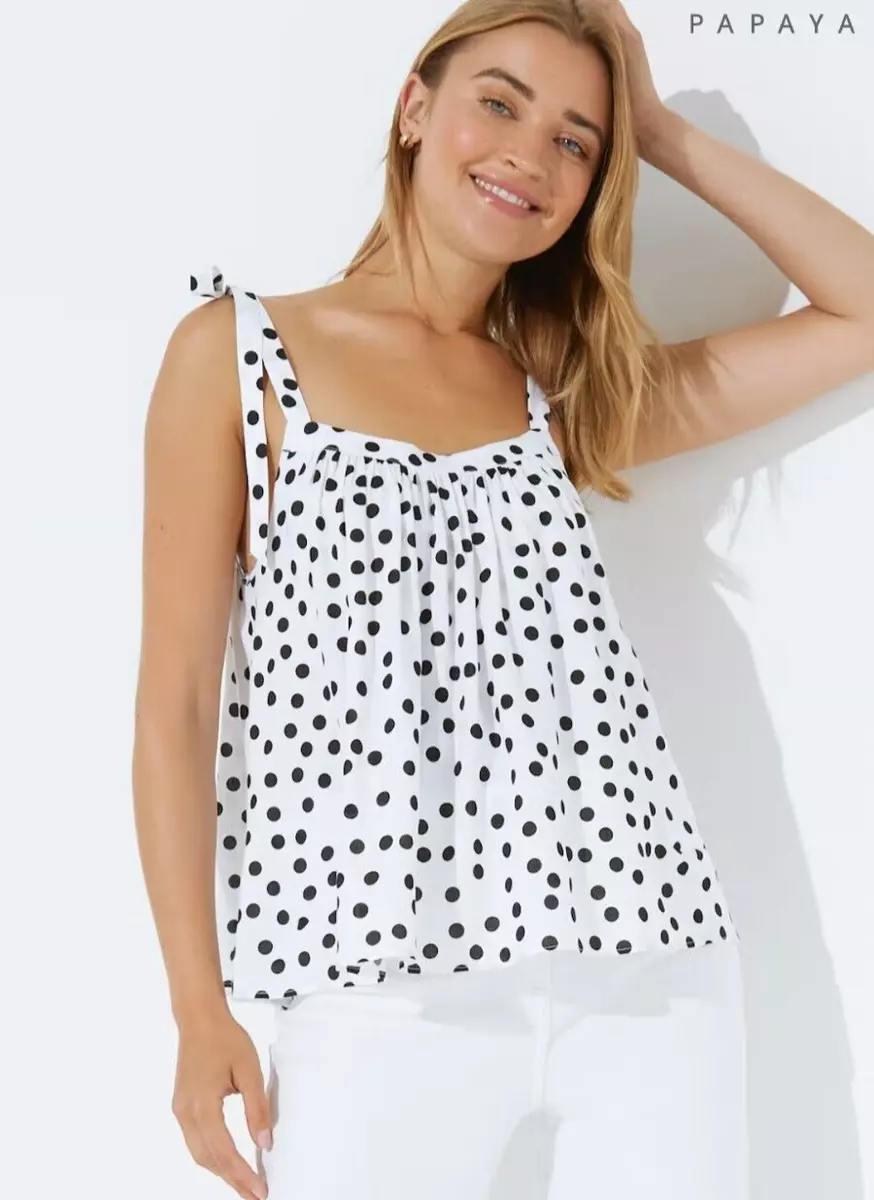 Matalan polka dot top deals