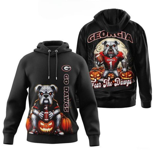 Georgia Bulldogs Fear The Dawgs Go Dawgs Hoodie T-Shirt