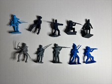 American Civil War 10 Figures 10 Poses Mixed From 4 Sets 10 1/32 Scale Soldiers