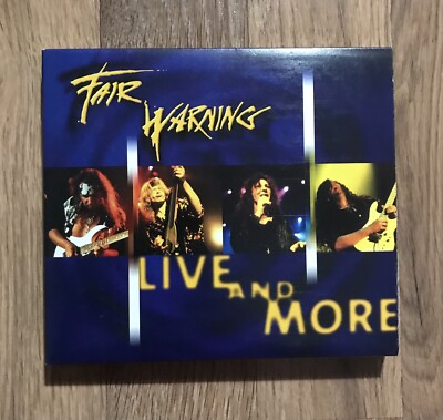 FAIR WARNING   2 cd Live and More Japan Dreamtide Zeno Casanova Marcello