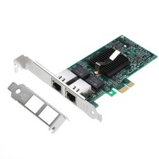 Intel 82575 Chip Dual 2 RJ45 Port LAN Gigabit Ethernet Network Card Adapter PCIE