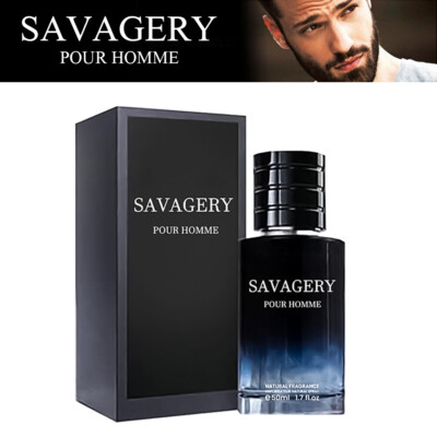 SAVAGERY PHEROMONE PERFUME LONG LASTING COLOGNE FOR MEN 1.7FL.OZ / 50ML US