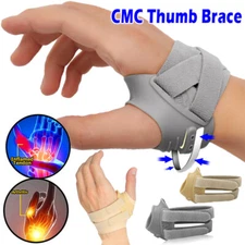 Adjustable Thumb Support Brace CMC Joint Protector Wrist Immobilizer Tennis CFR