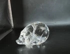 Steuben Glass PIG 3" Hand Cooler or Paperweight NICE!