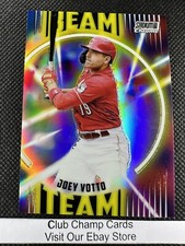 2022 #BT-17 Joey Votto Topps Stadium Club Chrome Baseball Beam Team Reds
