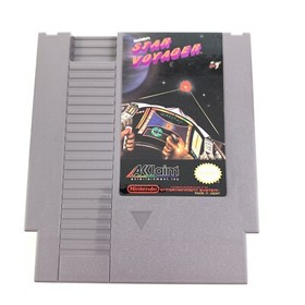 Vintage Star Voyager 1985 Nintendo NES With Case Clean Tested Working #7562