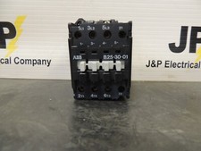 ABB B25-30-01 33A contactor 120vac coil 600v 20HP@460V 3P