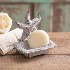 Starfish Cast Iron Soap Dish  Home & Bathroom Accessories