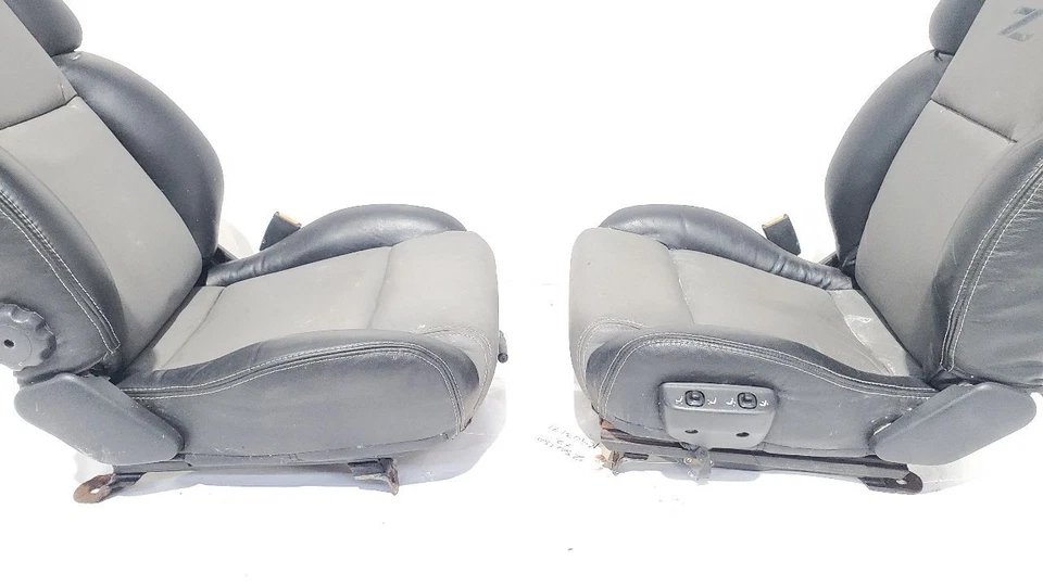 1991 Nissan 300ZX OEM Leather Pair Of Front Seats - Imagem 3 de 4