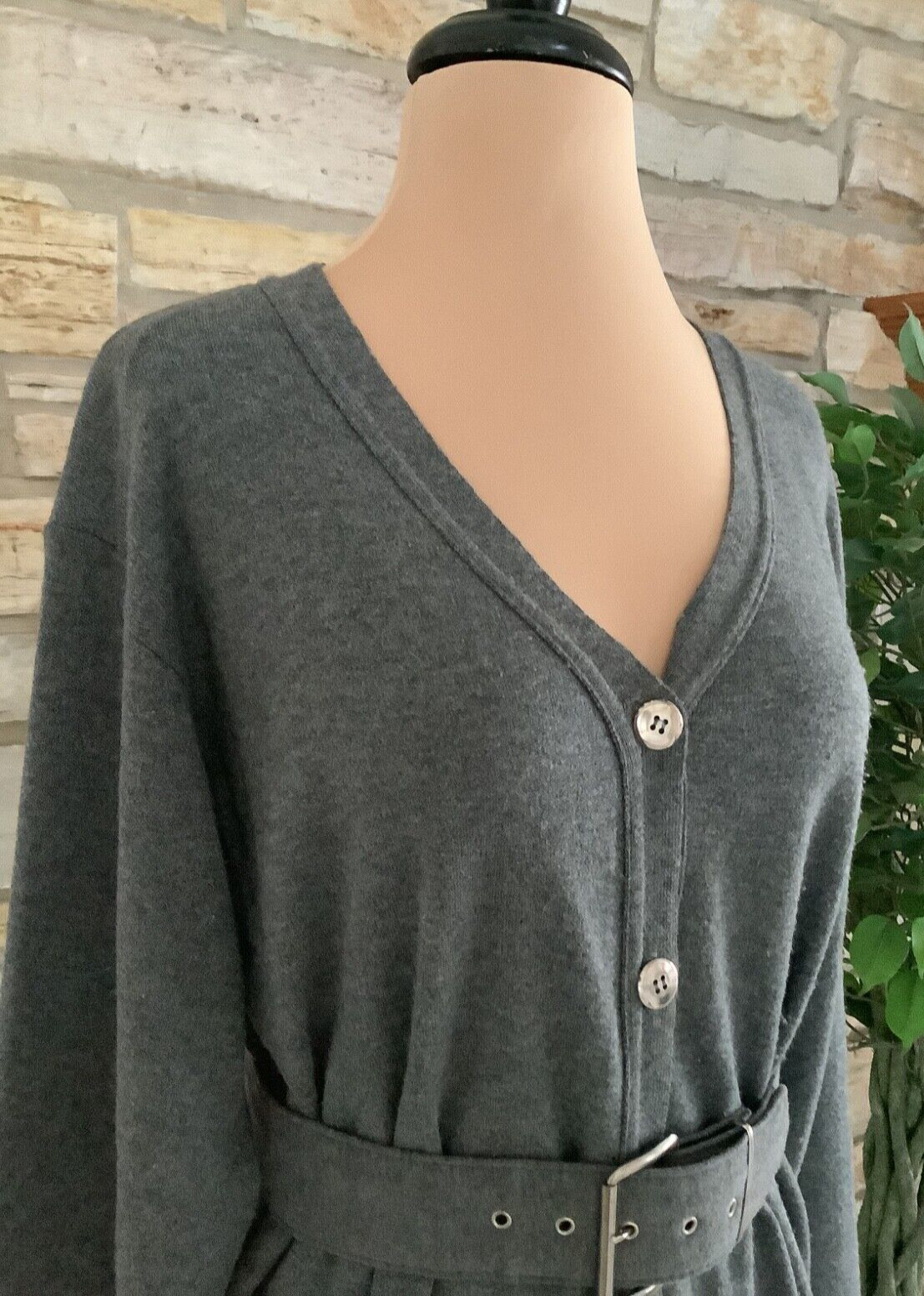 Vintage Basic Editions Long Sleeve Soft Knit Belt… - image 11