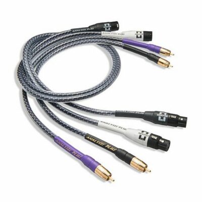 Analysis Plus Solo Crystal Oval interconnect pair 1.0M - RCA- New