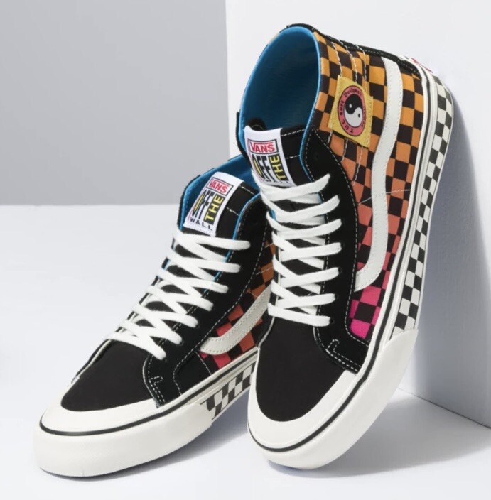 Vans Town Country Surf Sk8-Hi 138 SIZE 12 US CHECKERBOARD