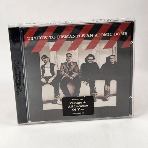U2 How To Dismantle An Atomic Bomb CD Vertigo All Because Of You Sealed