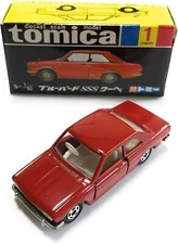 Tomica 1/60 30th Reprint Black Box Datsun Bluebird SSS Coupe from Japan 14739