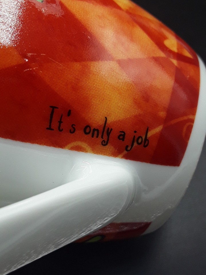 Real Estate Agent Occupation Job History & Heraldry Coffee Tea Cup Mug