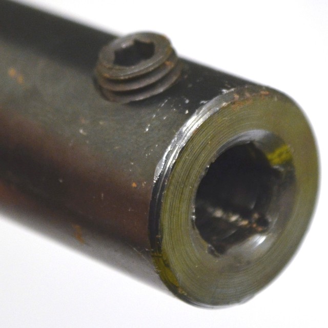 12" Arbor Extension 7/16 Hex End fits Hole Saw Arbors with 7/16" Hex