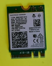 Intel 8265 NGW Wireless WiFi Wi-Fi Dual Band Card