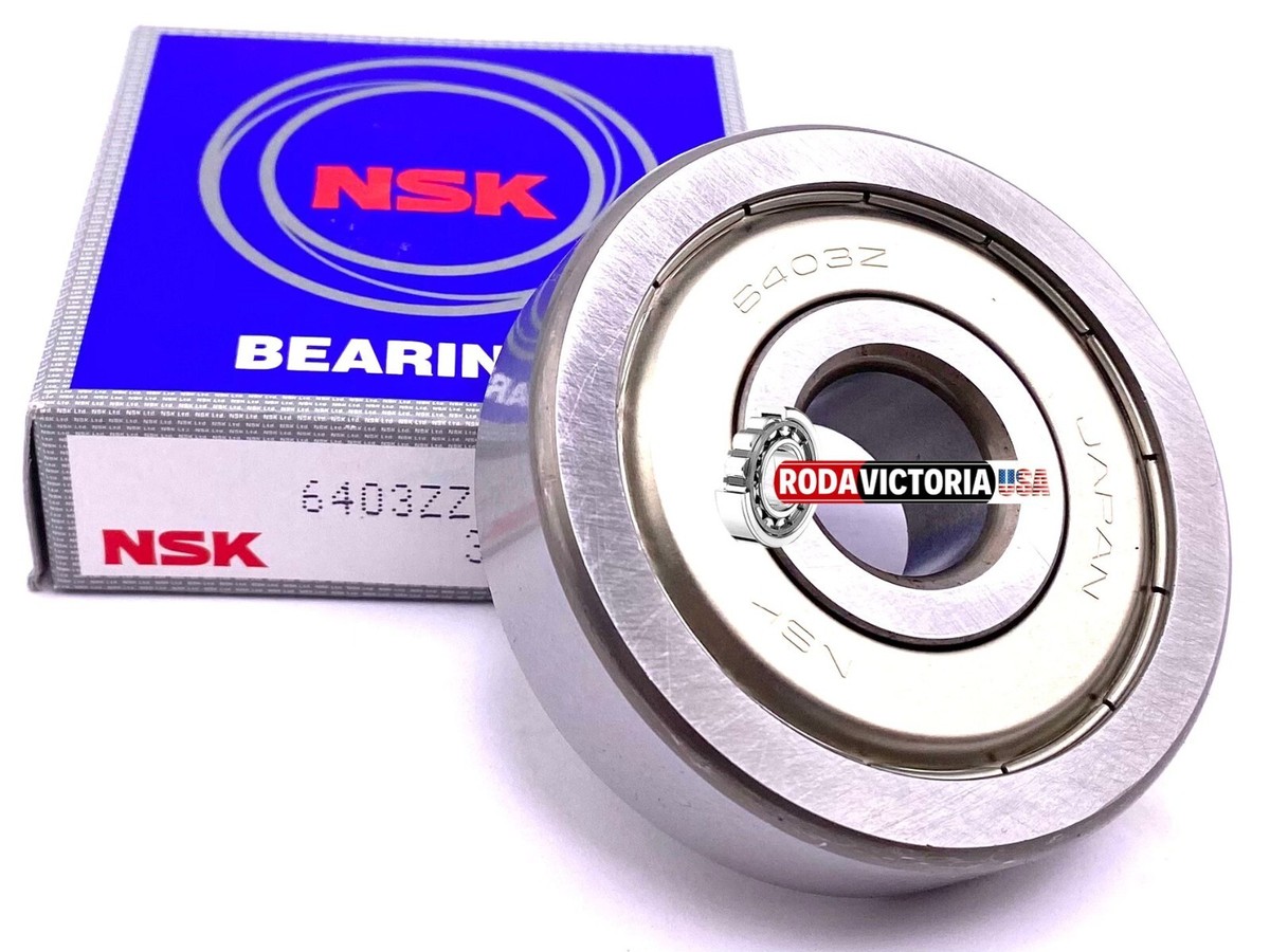 NSK JAPAN 6403 ZZ Deep Groove Ball Bearing, Metal Shielded