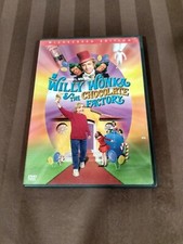 Willy Wonka and the Chocolate Factory (DVD, WIDESCREEN) Excellent Condition 