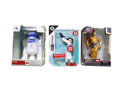 x3) ZURU 5 MINI BRANDS ~Disney / Star Wars ~Princess Leia + R2D2 + C3PO 