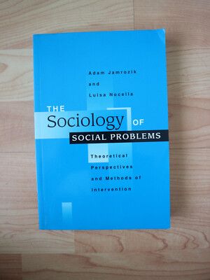 The Sociology of Social Problems von Jamrozik & Nocella auf Englisch Sehr Gut!!