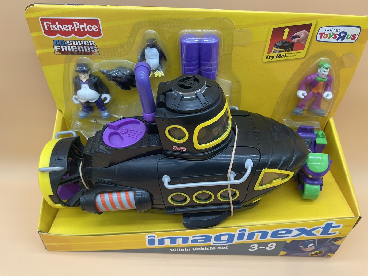 2009 Fisher-Price Imaginext DC Villain Vehicle Playset Toysrus