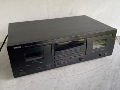 【動作品】Yamaha KX-W392 カセットデッキ／カセットテープ付き s-l400.jpg