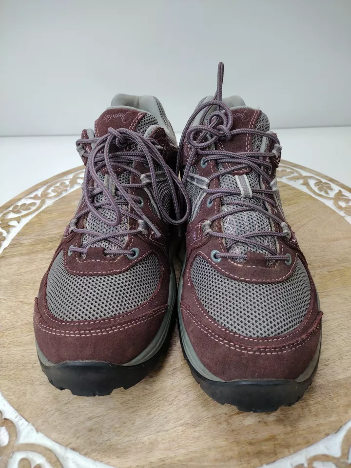 Garmont Women's Amica Brown Suede Mesh Trail Hiking Shoes Vibram Soles US 8.5 - Image 2 of 4