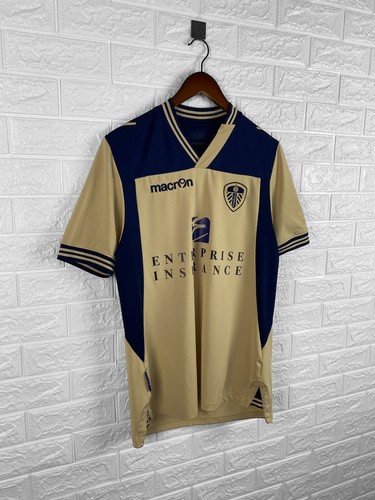 Macron Leeds United 2013 2015 away LUFC football soccer jersey - Picture 4 of 13
