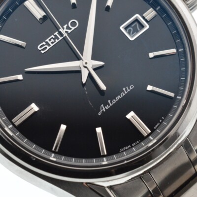 discount with paper SEIKO Presage SARX035 see-through back