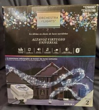 Gemmy Orchestra of Lights - Lightshow Music Box with Speaker