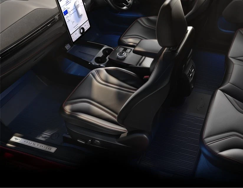 Genuine Ford Mustang Mach-E Front & Rear Rubber Floor Mat Set 2020- 2465290