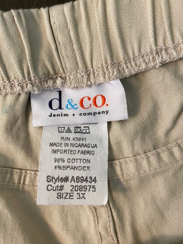 Flat Front Shorts Khaki Tan QVC 