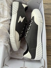 Blowfish Malibu Kids Sneakers Warren-Kb Black Faux Leather Size 2M New In Box